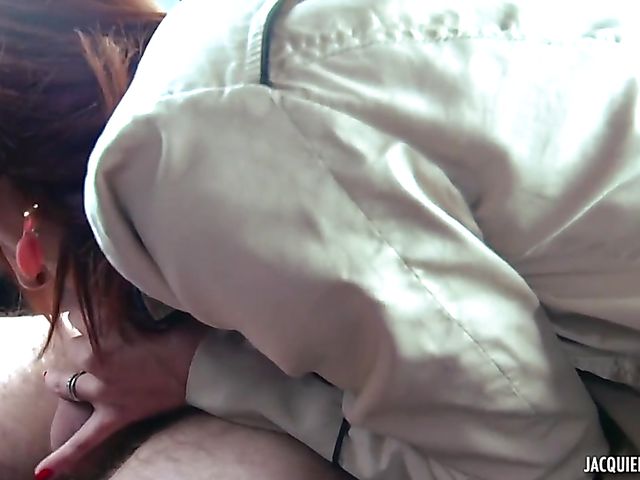 Skinny MILF Morgane gets down and nasty