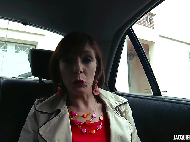 Skinny MILF Morgane gets down and nasty