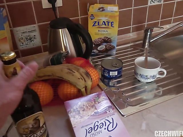 Busty Czech oldie fucking all along the day