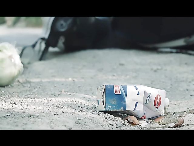 Horny Anabelle with big natural tits turns him on