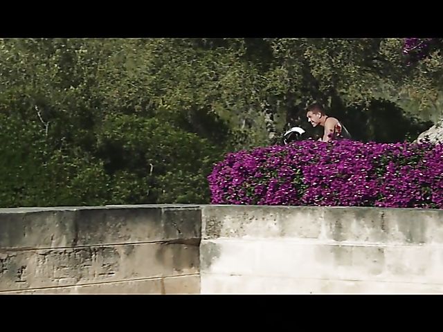 Horny Anabelle with big natural tits turns him on