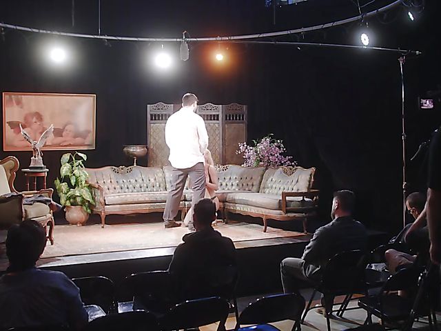 Three big titted blonde lesbians go wild