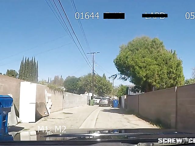 Beautiful Lana Rhoades has outdoor sex with a policeman