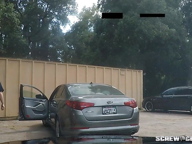 Beautiful Lana Rhoades has outdoor sex with a policeman