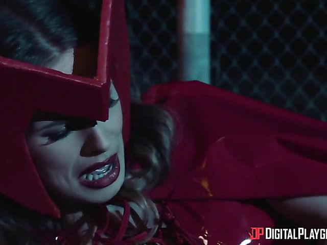 Porn parody with Jillian Janson fucking in latex