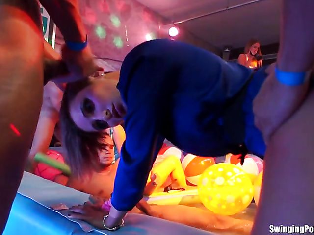 European orgy party with horny wet girls