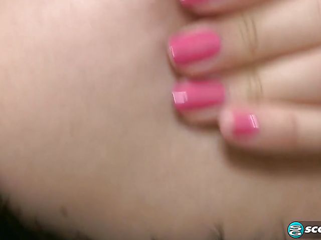 Busty lingerie babe Roxanne Diamond fingers herself