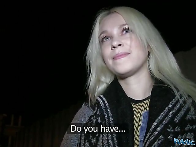 Russian blonde Arteya gets down on cock for cash