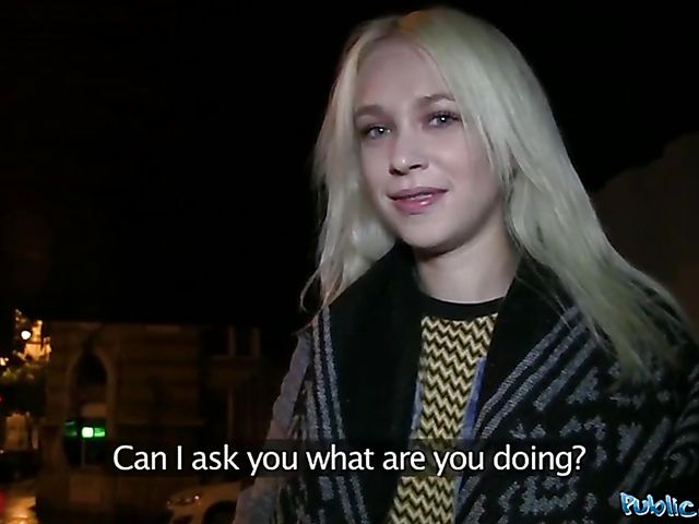 Russian blonde Arteya gets down on cock for cash