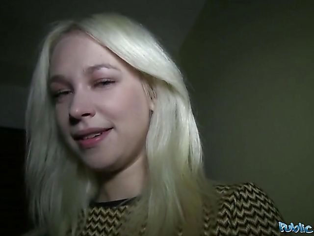 Russian blonde Arteya gets down on cock for cash