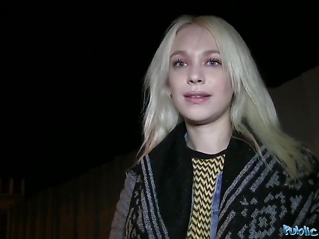 Russian blonde Arteya gets down on cock for cash