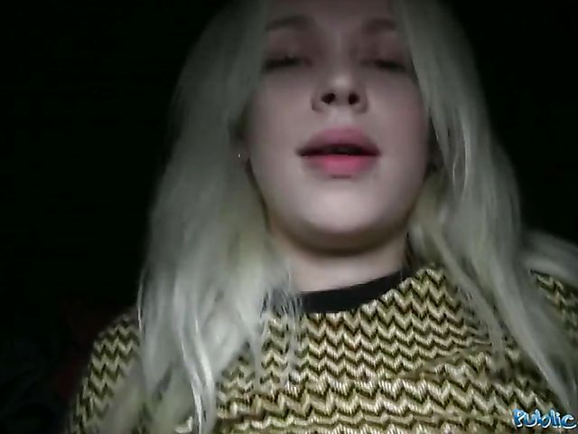 Russian blonde Arteya gets down on cock for cash