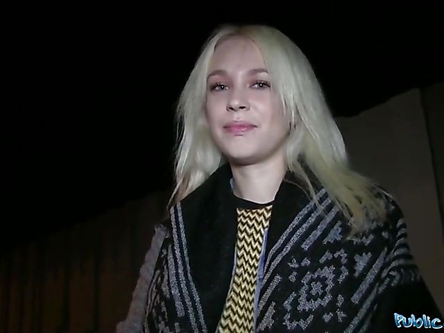 Russian blonde Arteya gets down on cock for cash