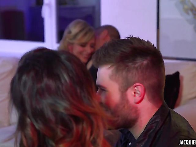 Awesome anal orgy with a mature bitch