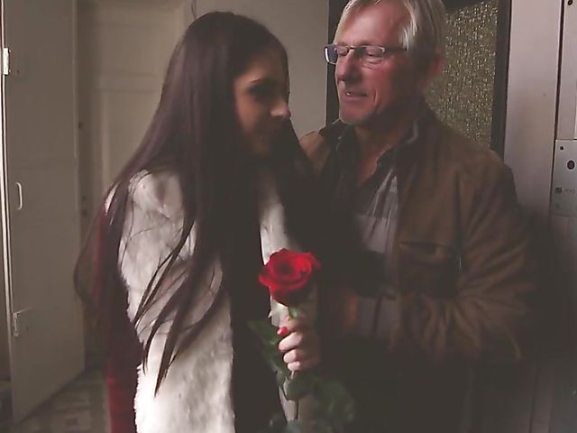 Italian teen Rebecca Volpetti gets analyzed by older Christoph Clark