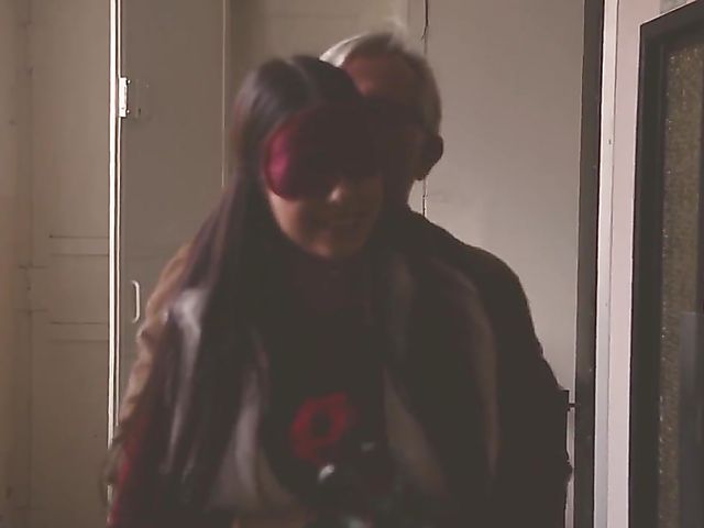 Italian teen Rebecca Volpetti gets analyzed by older Christoph Clark