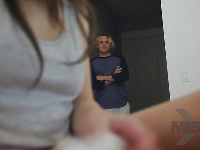Hairy teen Joseline Kelly masturbates and gets fucked on Christmas