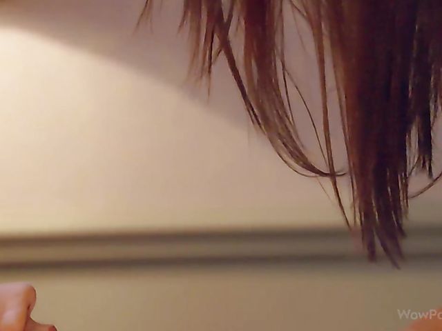 Skinny brunette Keira bares all and makes love