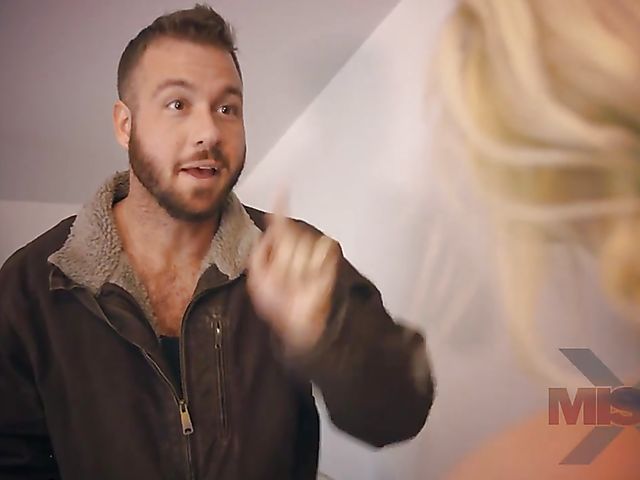 Sexy lingerie fuck with blonde Summer Day