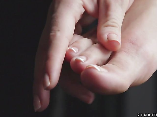 Blonde with sexy legs takes an asian cock