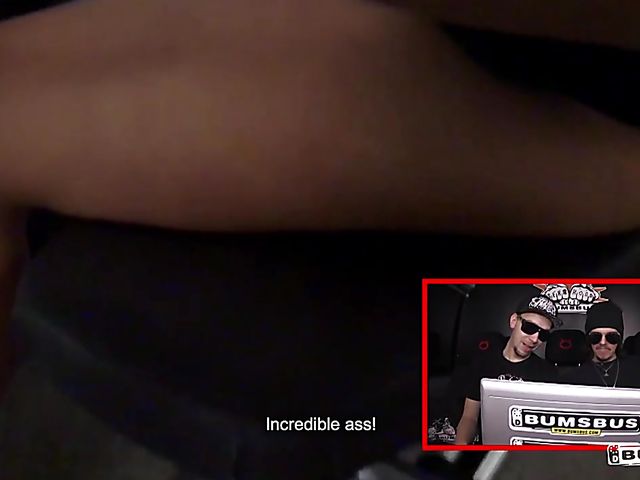 Tattooed german slut Sandy gets screwed in the backseat