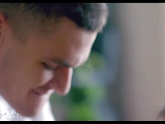 Threesome with skinny teens Anie Darling and Stefanie Moon