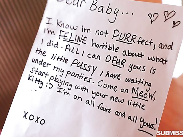 Kinky teen catgirl Stephanie West gets some dick