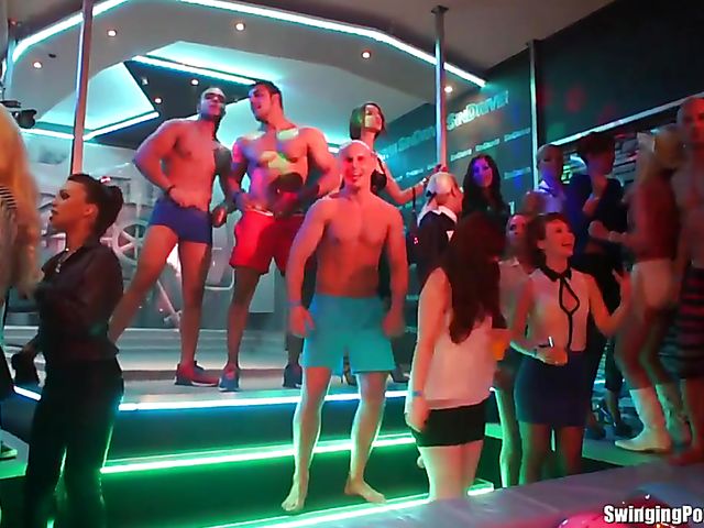 Party sex with flirty European babes