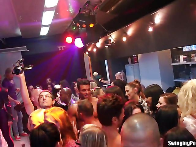 Party sex with flirty European babes