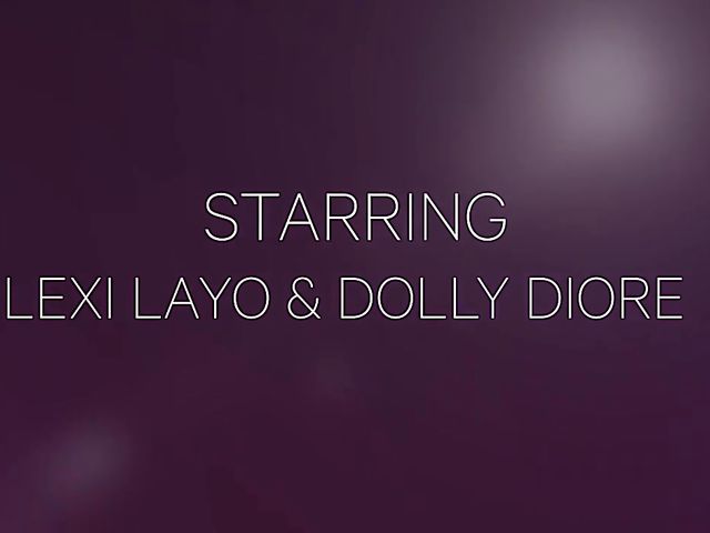 Awesome rimming threesome with Lexi Layo and Dolly Diore