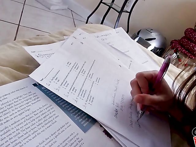 FFM POV with young and naughty Scarlett Sawyer and Kaci Lynn