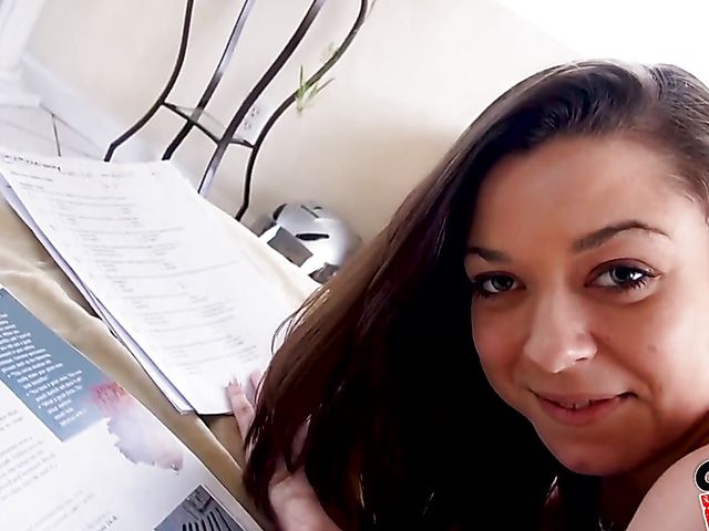 FFM POV with young and naughty Scarlett Sawyer and Kaci Lynn