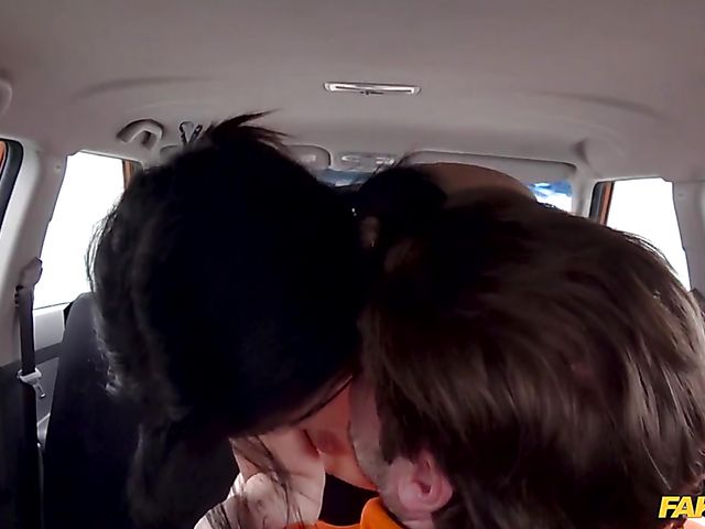 Tattooed teen slut Myla Elyse gets nailed by a driving instructor