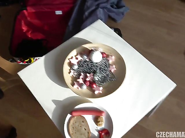 Czech amateur enjoys the cock at home and outside