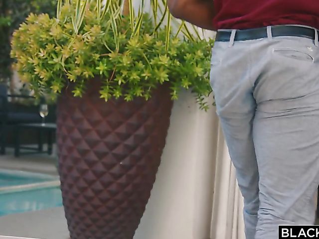 Teen Evelyn Claire between two big black cocks 