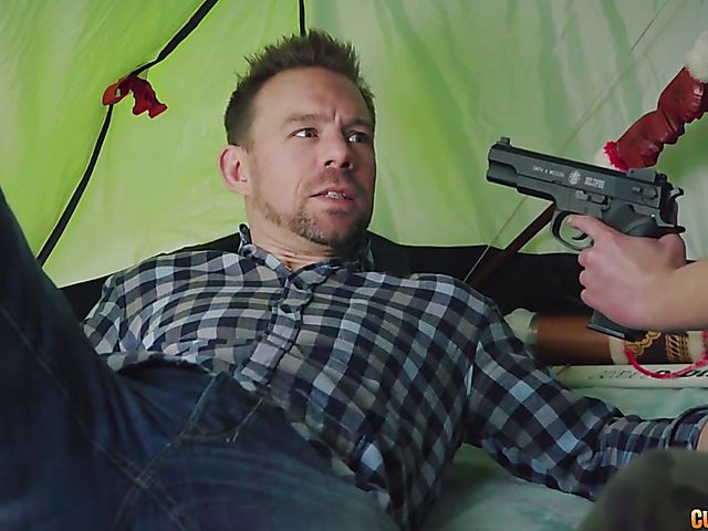 Small tits babe Amirah Adara  fucking in a tent