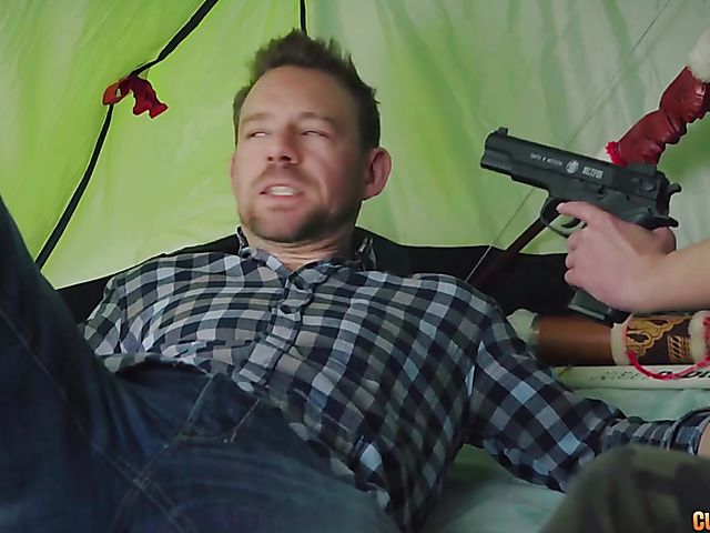 Small tits babe Amirah Adara  fucking in a tent