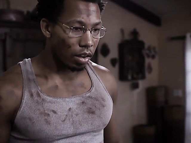 Blind girl Chloe Cherry takes a black cock