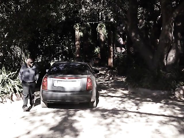 Blind girl Chloe Cherry takes a black cock