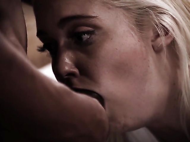 Blind girl Chloe Cherry takes a black cock