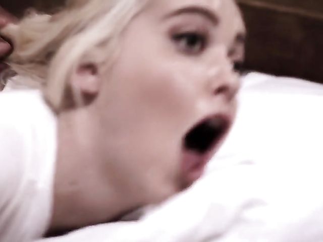 Blind girl Chloe Cherry takes a black cock