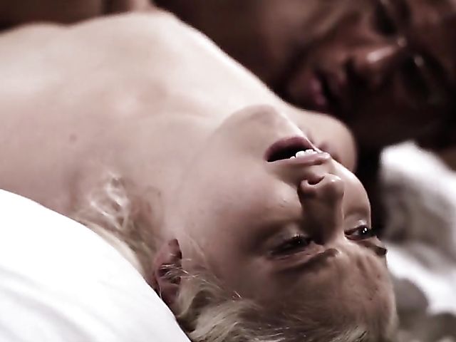 Blind girl Chloe Cherry takes a black cock