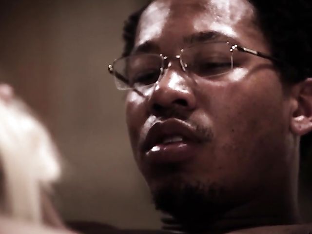 Blind girl Chloe Cherry takes a black cock