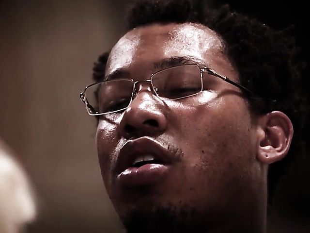 Blind girl Chloe Cherry takes a black cock