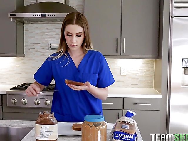 Niki Snow - Step dad and daughter banging in the bedroom