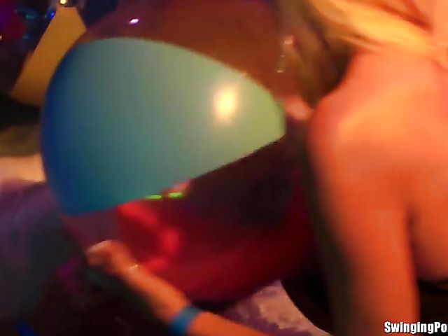 Party orgy with hot strippers fucking horny ladies