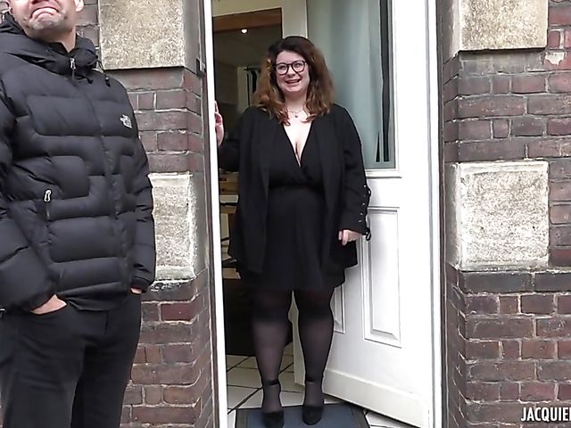 Huge tits BBW with glasses Murielle gets humped