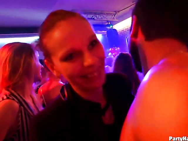 Party fuck in the club with bad girls 