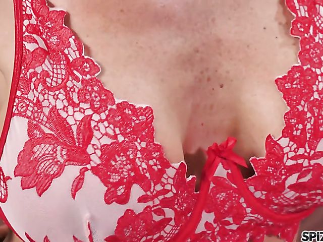 Busty Australian MILF Aubrey Black gets down and dirty