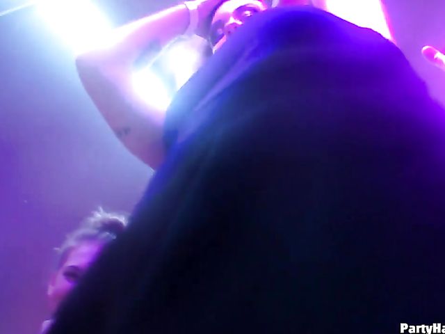 The best drunk orgy ever in the club